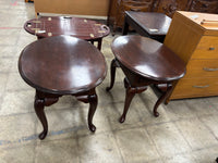 Dark Wood 1-Drawer End Table