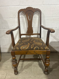 Tudor Dining Set-A table with six chairs