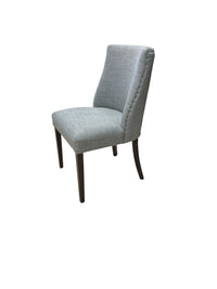 Modern Grey Upholstered Accent Chair