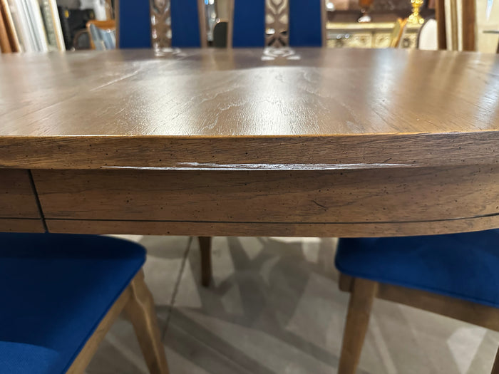 MCM Dining table and 6 chairs