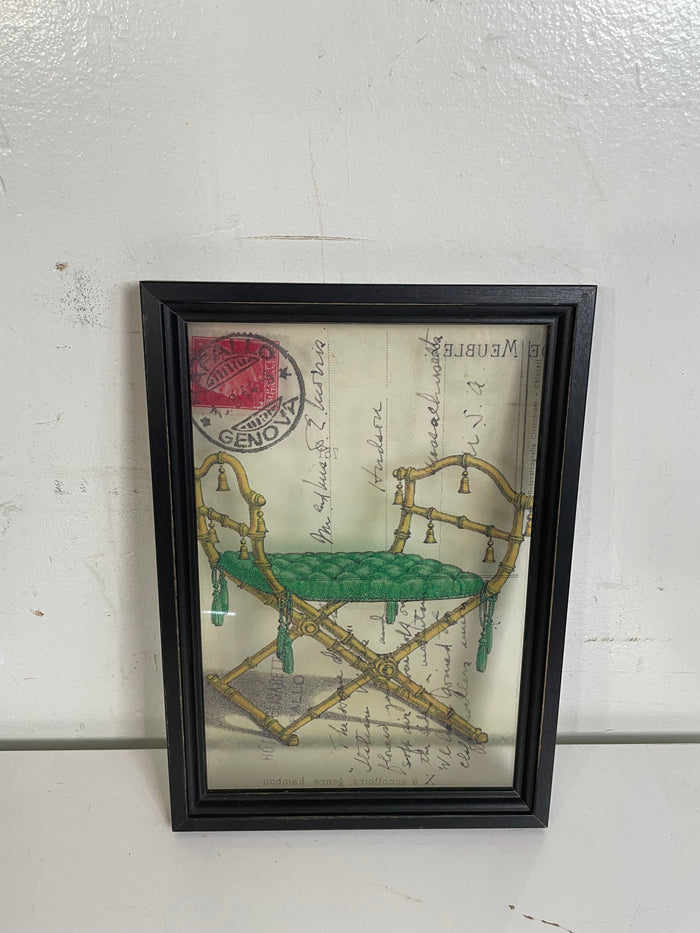 Framed Glass Art - De Meuble