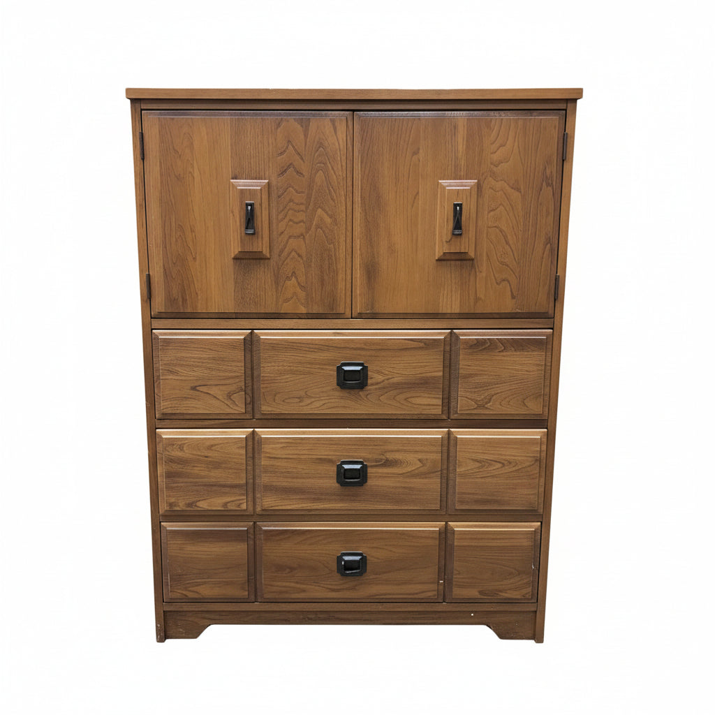 Mid Century Modern Tallboy Dresser