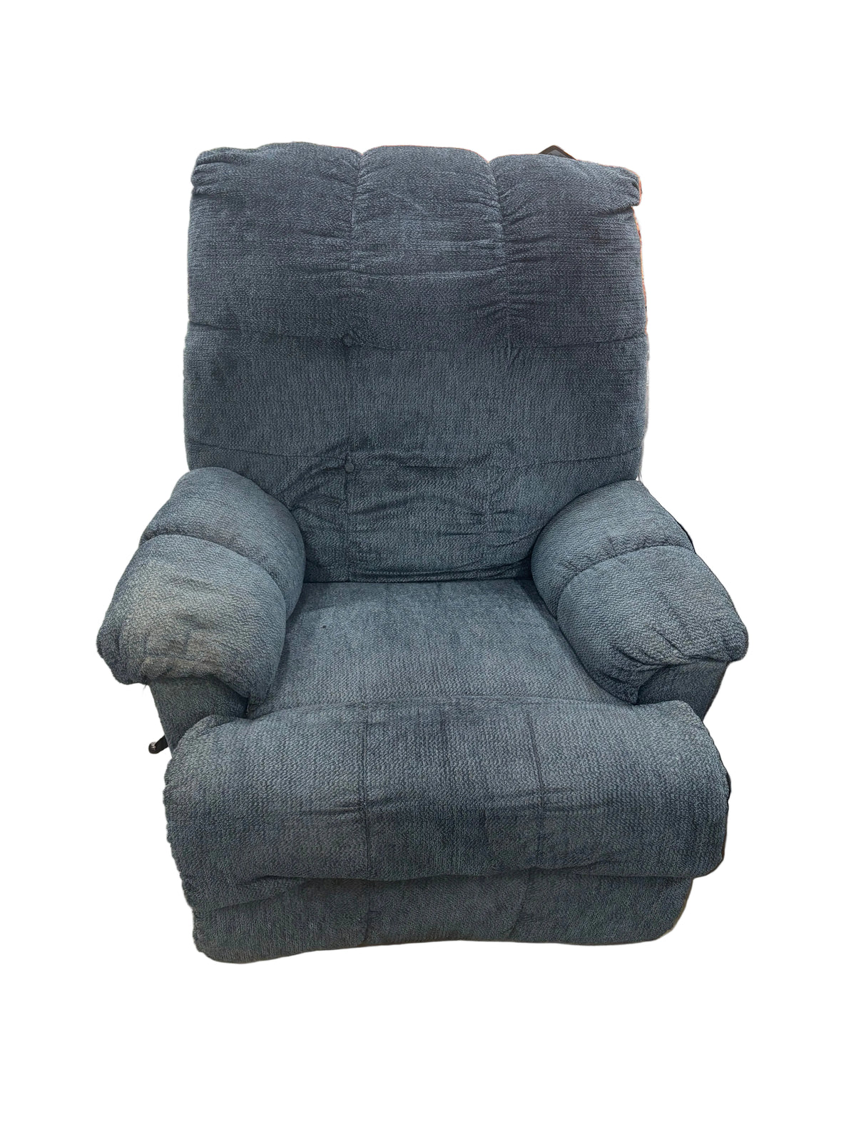 Dark Blue Recliner Rocker