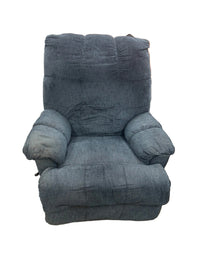 Dark Blue Recliner Rocker