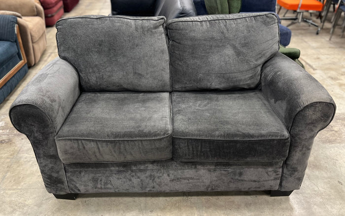 Dark Grey 2-Seater Sofa