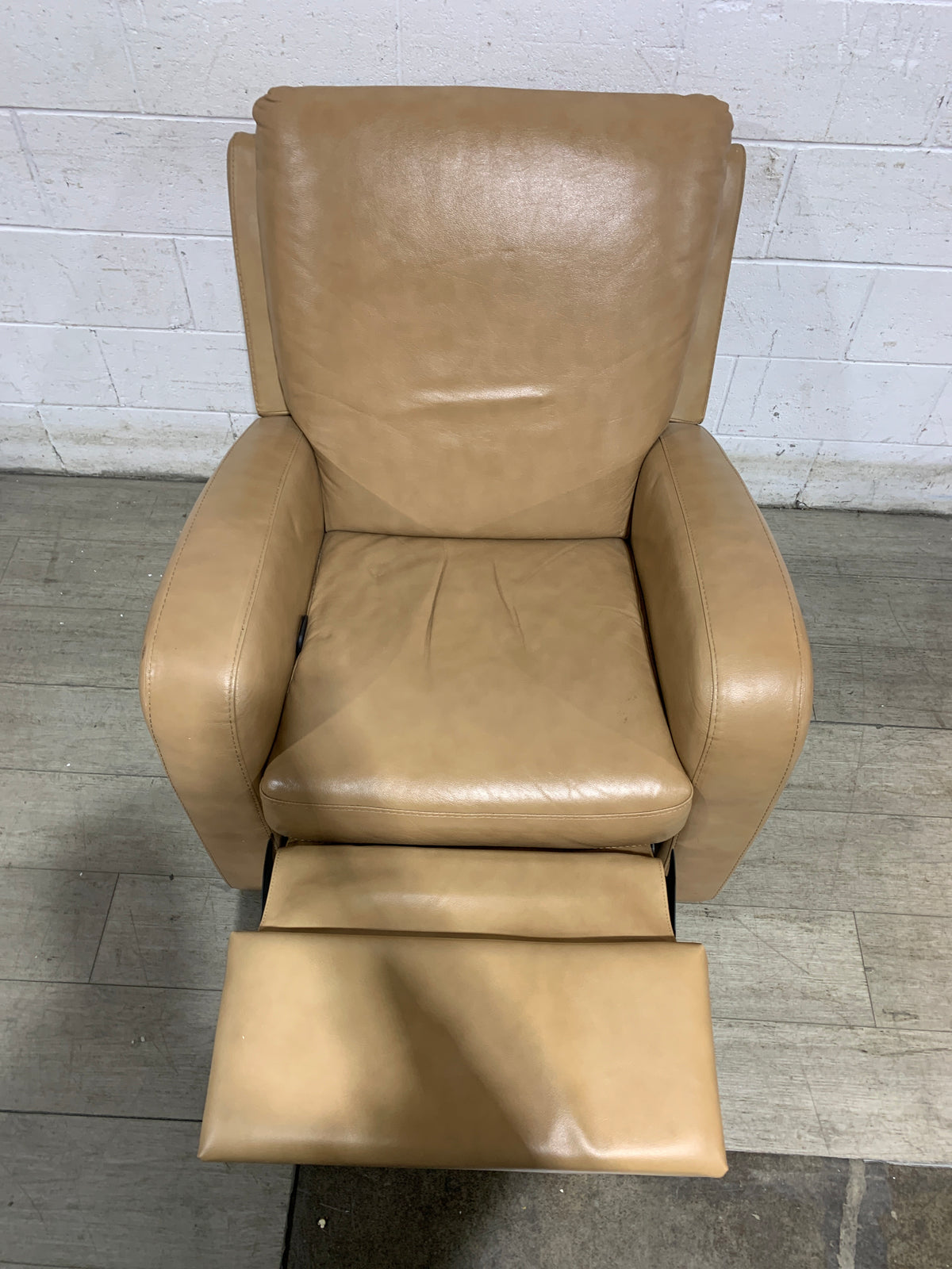 Natuzzi Edition Italian Leather Recliner Chair