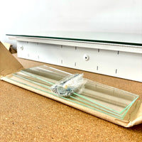 Medicine Cabinet 32x16-Inch with Mirror and Glass Shelves S0-1632R