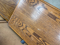 Hazelnut Brown Long Rectangular Coffee Table