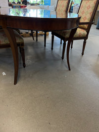 62"W Dining Set with Six Chairs