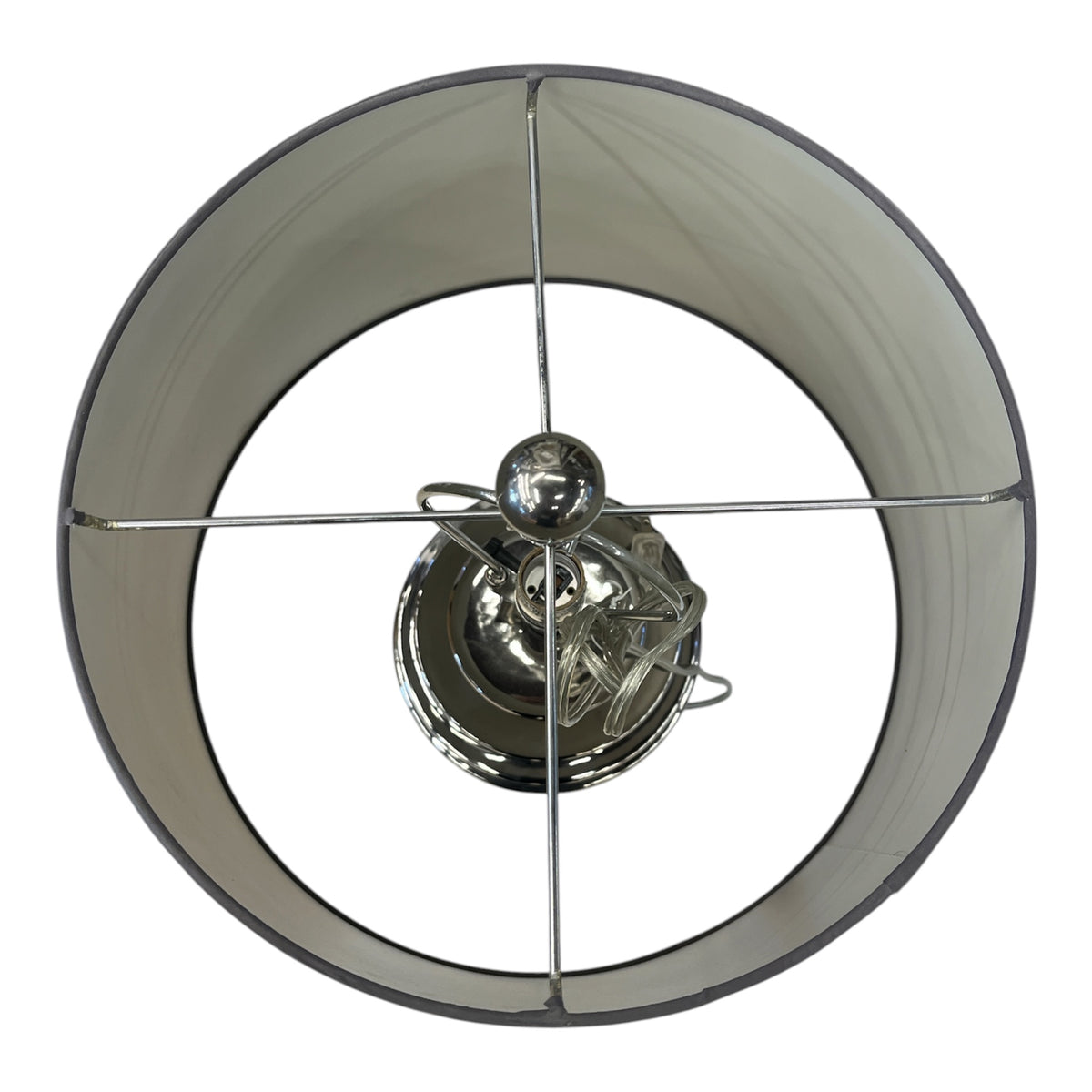 Radiant Chrome Table Lamp