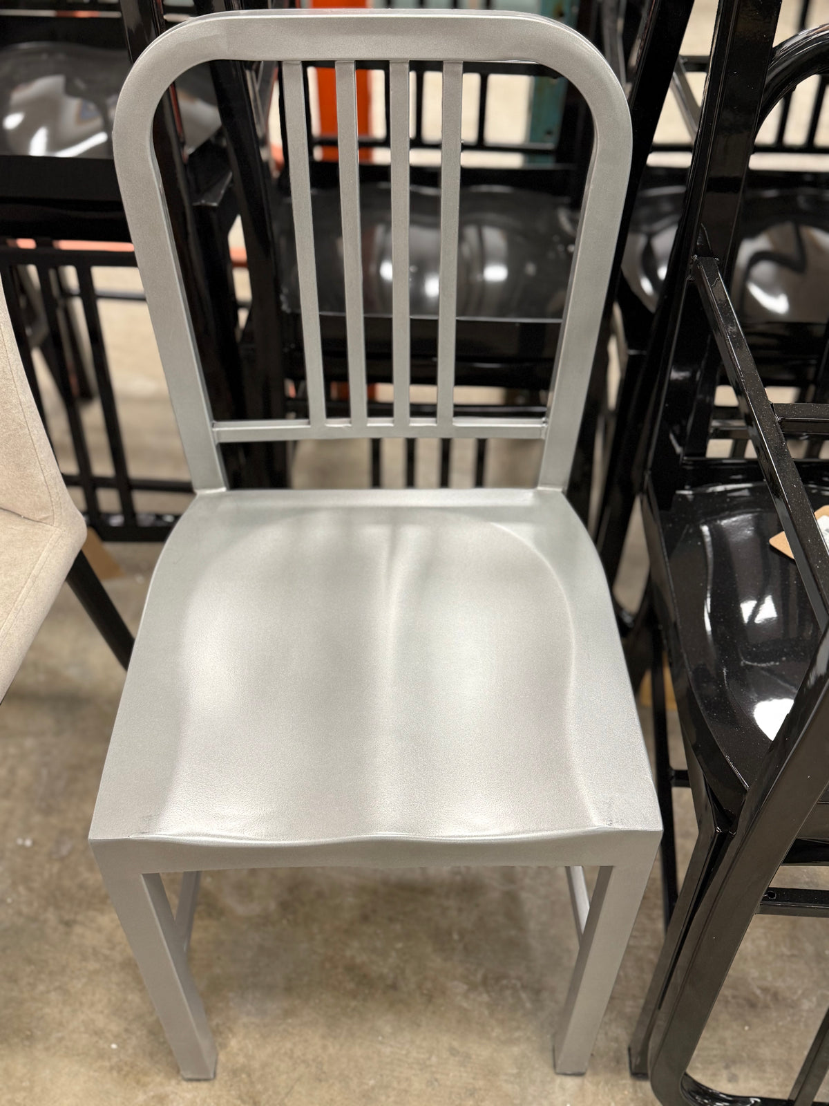 Silver Kipling Gunmetal Chair