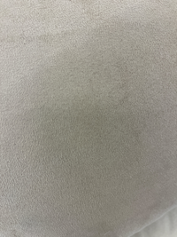 Beige Plush Rocker Recliner Chair