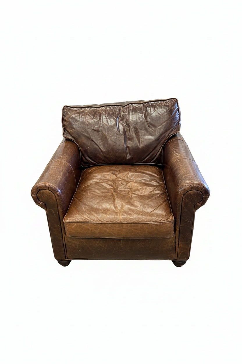 Original Lancaster Leather Armchair