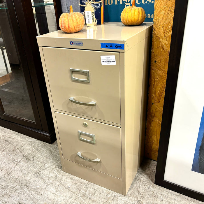 15-Inch Wide Filing Cabinet with Keys – Commodore