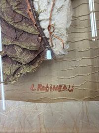L Robineau Mixed Media Artwork (Set of Two)