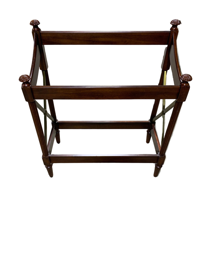 Wooden Blanket Rack