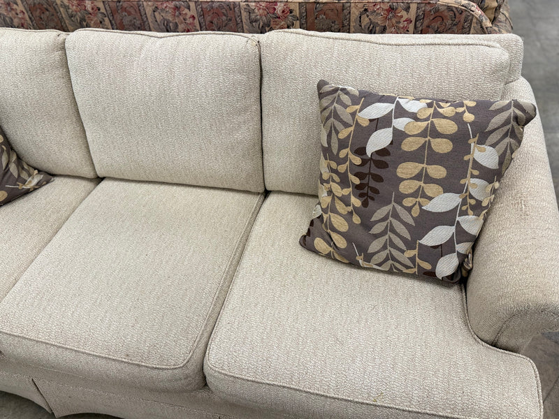 Beige 3-Seater Sofa