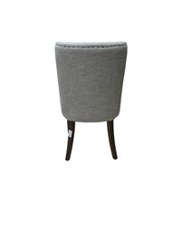 Modern Grey Upholstered Accent Chair