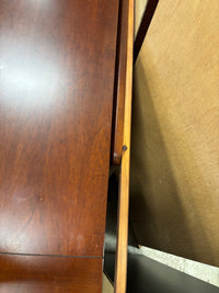 Large Cherry Wood Dresser with Mirror