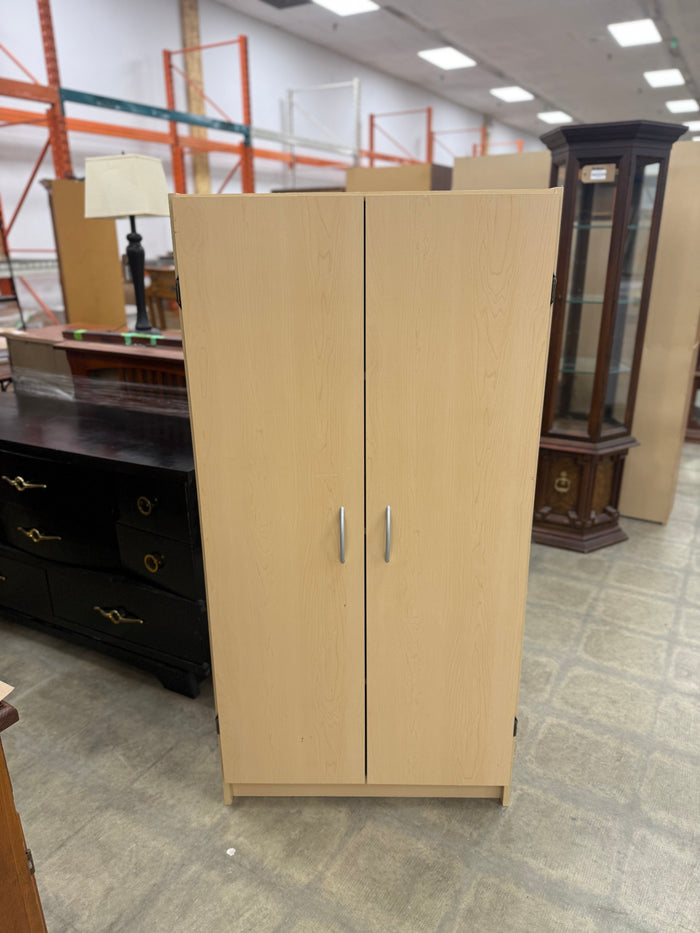 Light Wooden Armoire