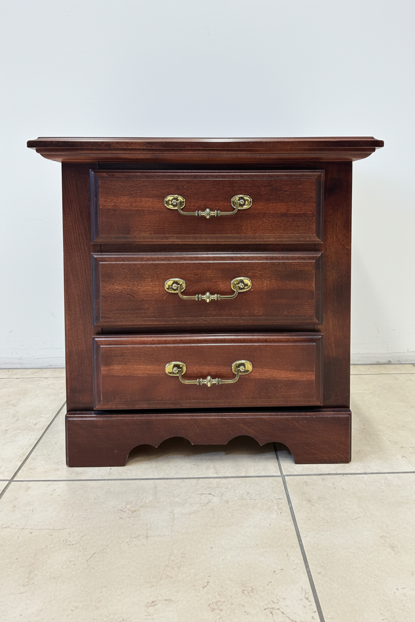 Classic Reddish Brown Nightstand