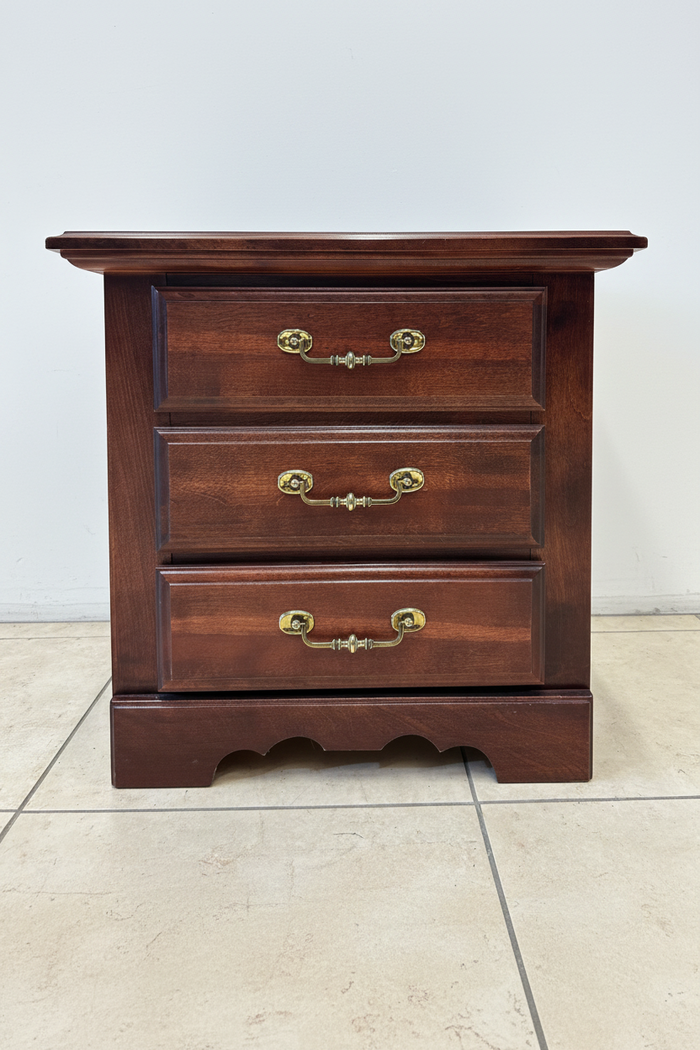Classic Reddish Brown Nightstand