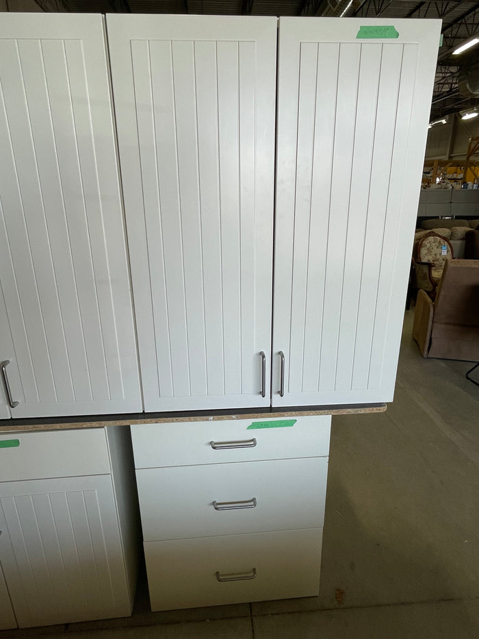Full White Kitchen Set