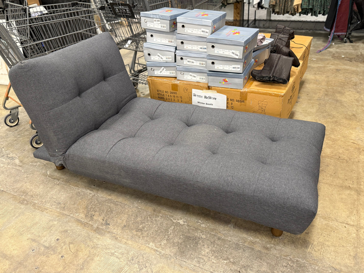 Light Grey Fabric L-Sectional (Set of 2)