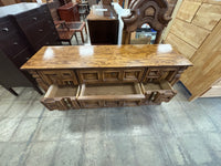 Mediterranean-Style Wooden Dresser