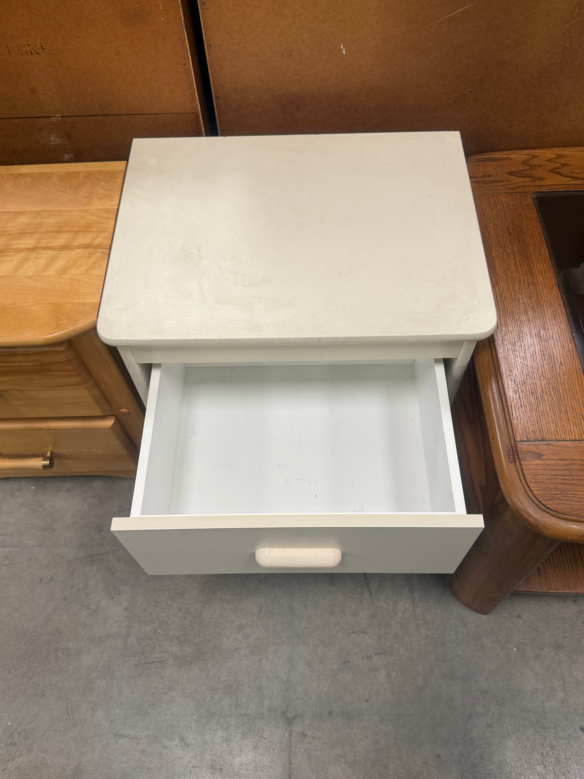 Light Cream Nightstand