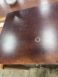 Dark Wood 8-Drawer Dresser