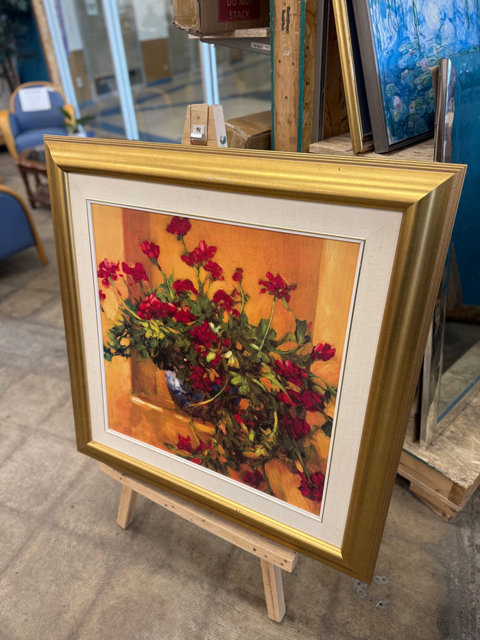 Ivy Geraniums by Philip Craig