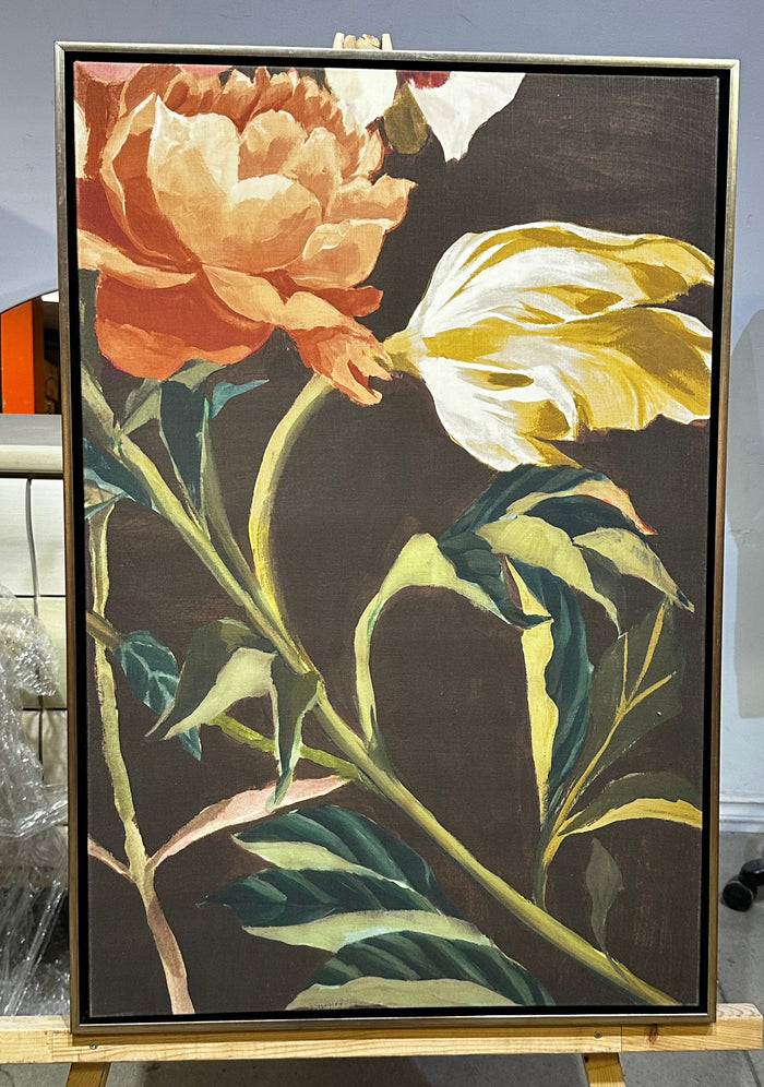 Moody Floral Painting