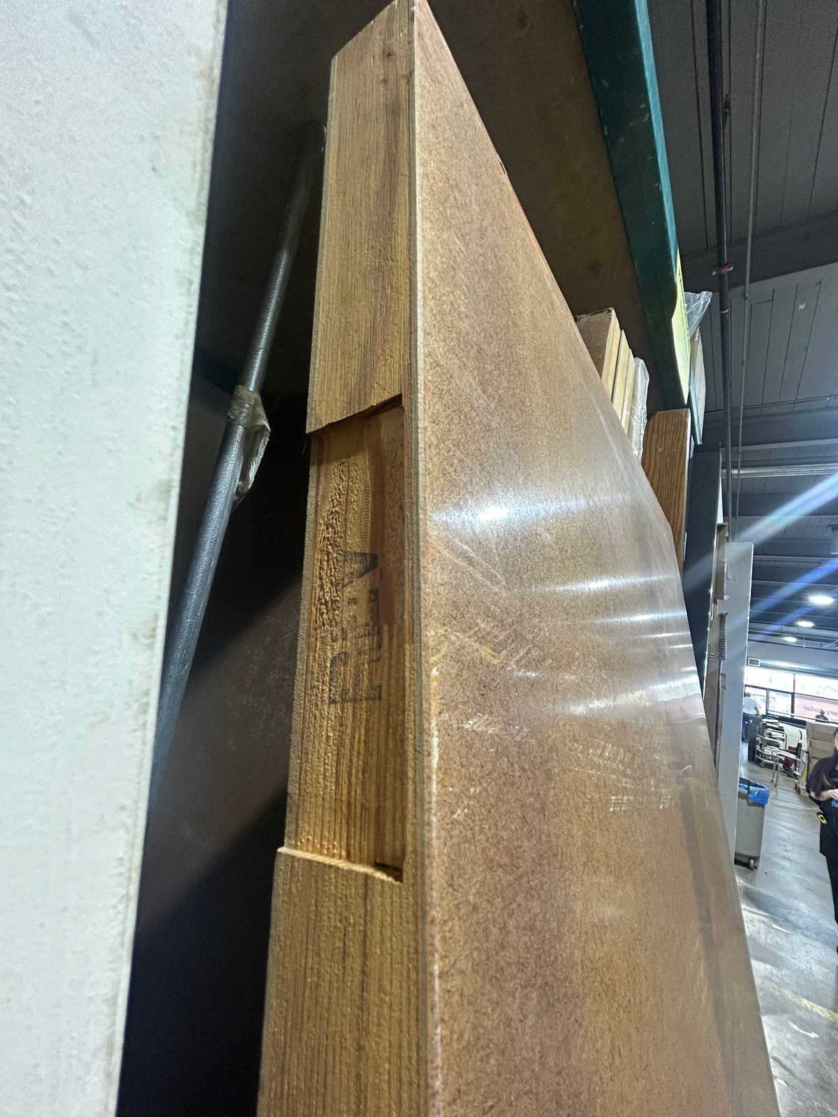 Finger-jointed Stave Door