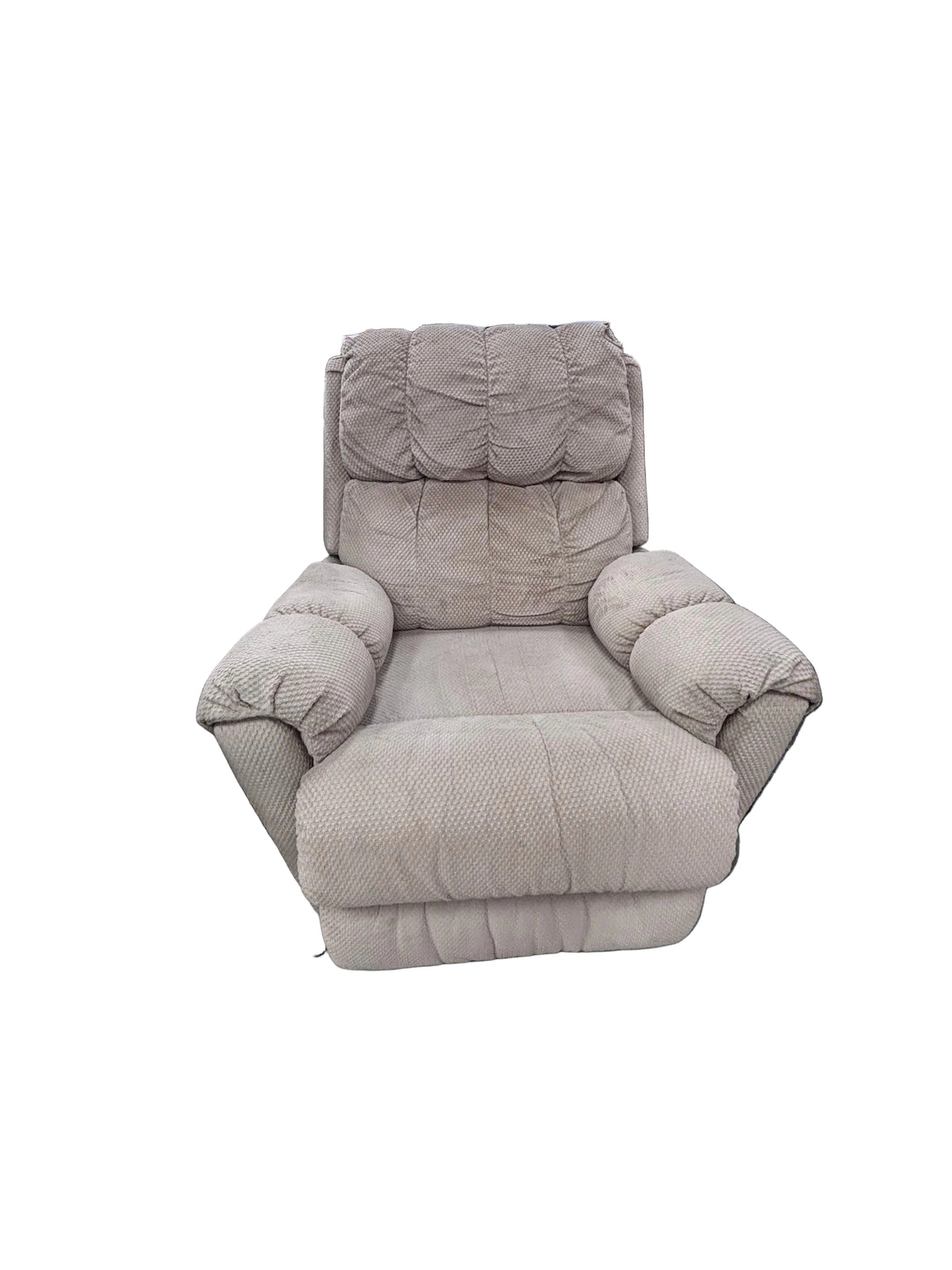Cream Padded Electric Recliner Lounge Chair