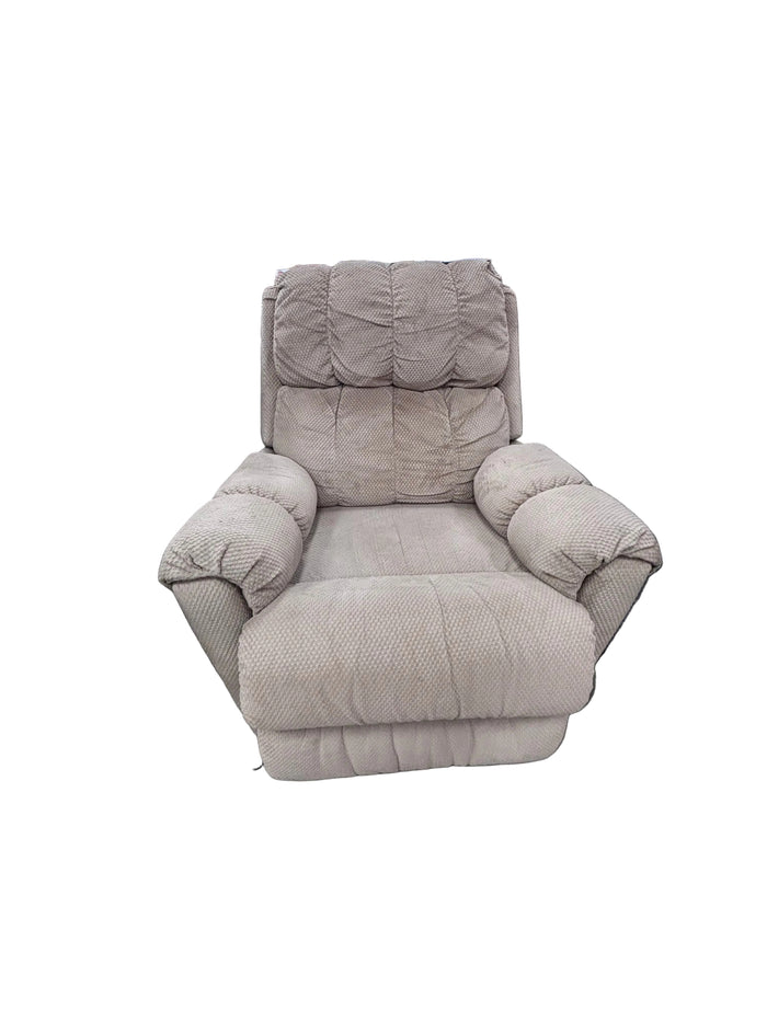 Cream Padded Electric Recliner Lounge Chair
