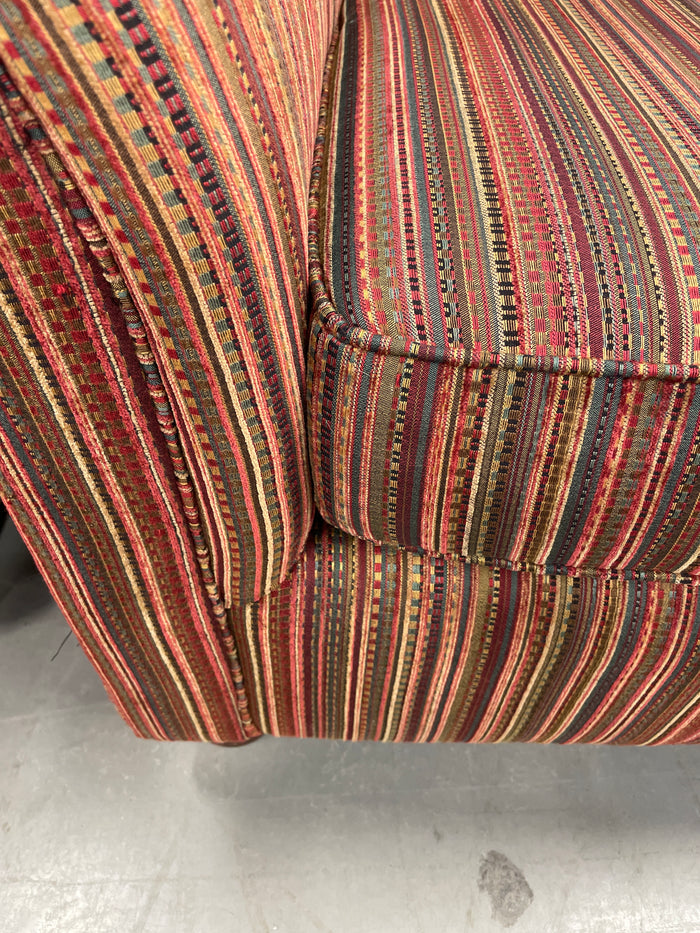 Multicolored-Striped Sofa