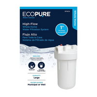 EcoPure High-Flow Whole Home Filtration System - White