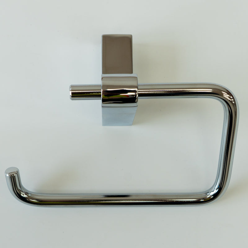 Euro Toilet Paper/Towel Holder 6.7"W - Polished Chrome