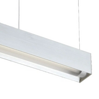 Eurofase 22.75" Wide Linear Pendant Light – Modern Aluminum Design, 23367-012