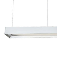 Eurofase 34.5" Long Linear Pendant Light – Modern Aluminum Design, 23368-019