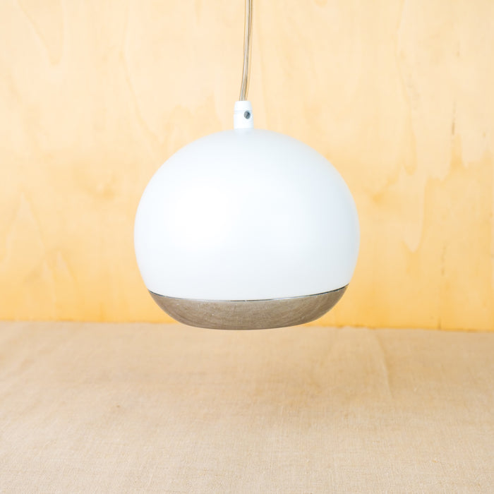 Eye Pendant Light - White Chrome