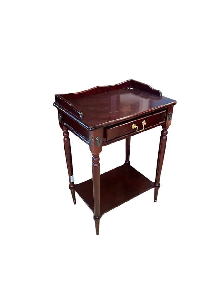 Mahogany Toned Side Table