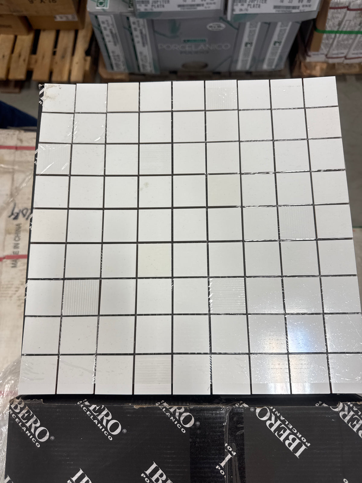 Mosaico Cubic White 31.6x31.6 cm