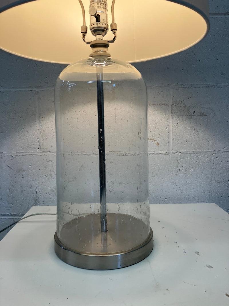 Glass Base Lamp