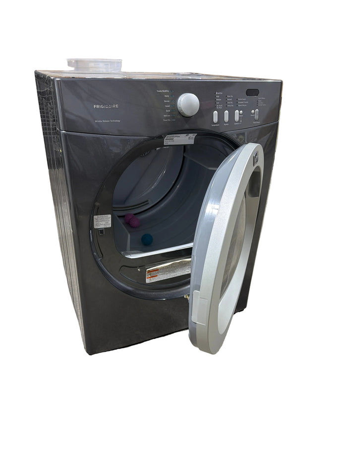 Frigidaire Affinity Frontload Electric Dryer in Grey, BKQE7017KTO