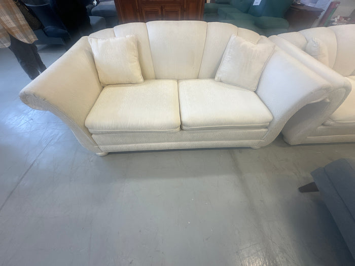 White Loveseat