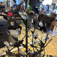 Brushed Copper Leaves Chandelier