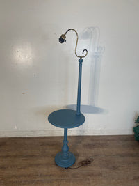 Blue Floor Lamp Table