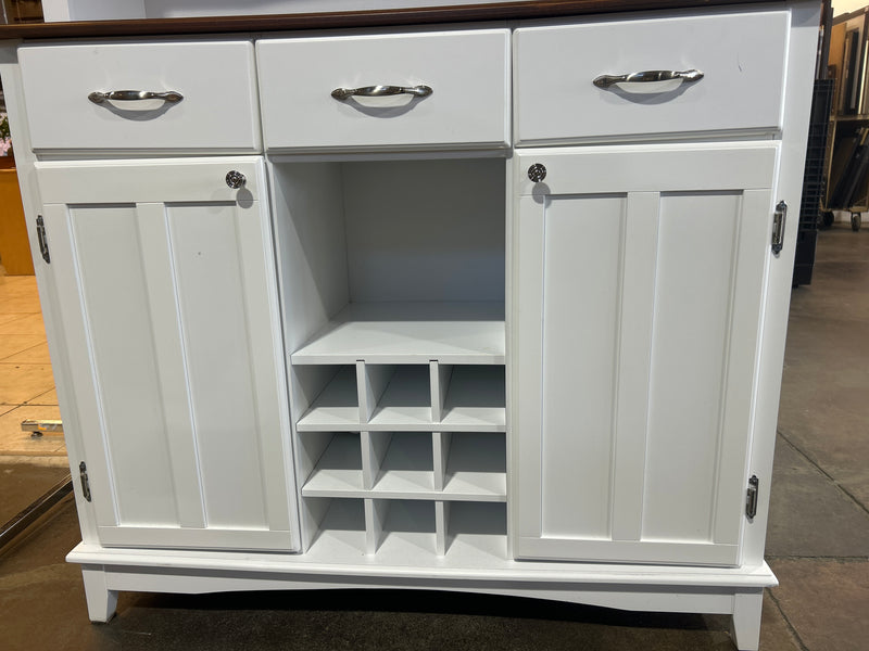 Stala White Credenza